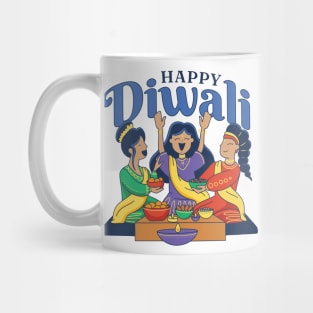 Festival of Lights Deepavali - Happy Diwali Mug